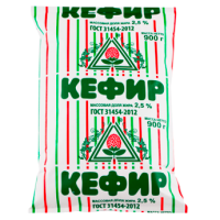 Кефир МЗ ПИСКАРЕВСКИЙ 2,5%, без змж, 900г, Россия, 900 г